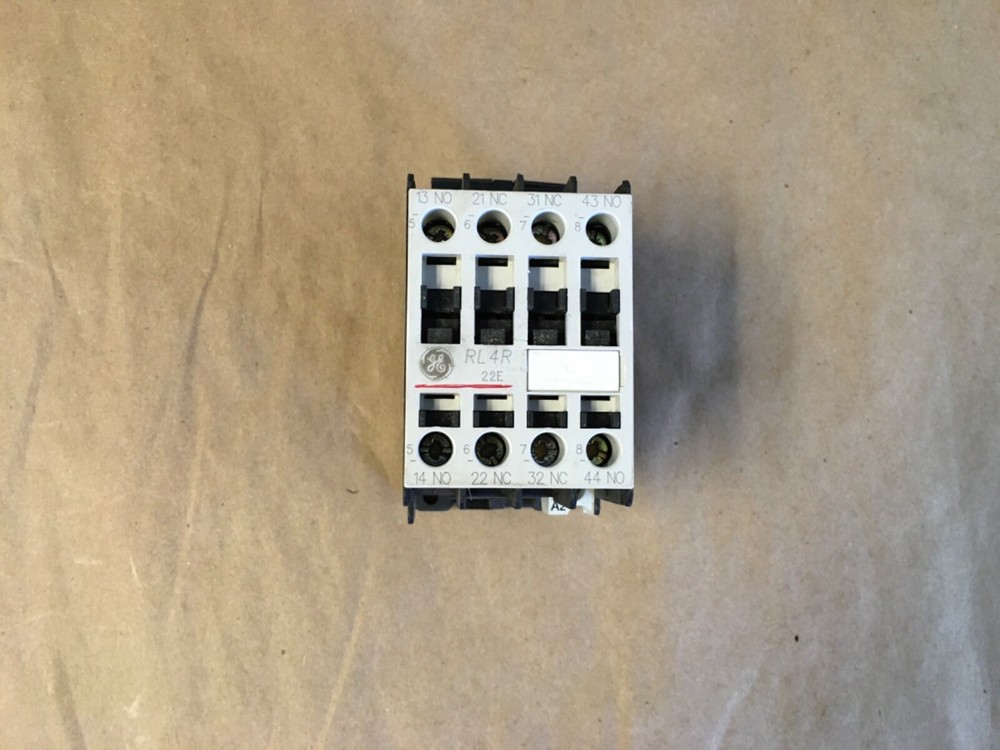 GE Control Relay RL4RA022T Model 1 120 Volt Coil (KB)