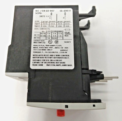 SIEMENS THERMAL OVERLOAD RELAY 3RU1126-1HB0 SIRUS 5.5-8,0 AMPS CLASS 10