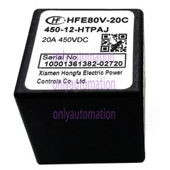 1PC HFE80V-20C-450-12-HTPAJ 12VDC New Energy Vehicle Relay 20A 450VDC 4Pins~