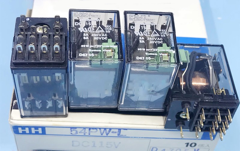 1Pce HH54PW-L DC115V Power Relays 3A 240VAC 14Pins