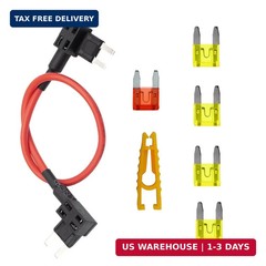 TIPM Bypass Cable, Fuse Holder Fuse Adapter,Repair Fuel Pump Relay Bypass Cable