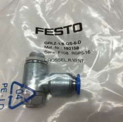 1PC GRLZ-1/8-QS-6-D 193158 FESTO throttle valve New **A0