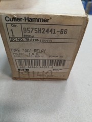 Cutler Hammer New in Box Type AA Relay 9575H2441-66