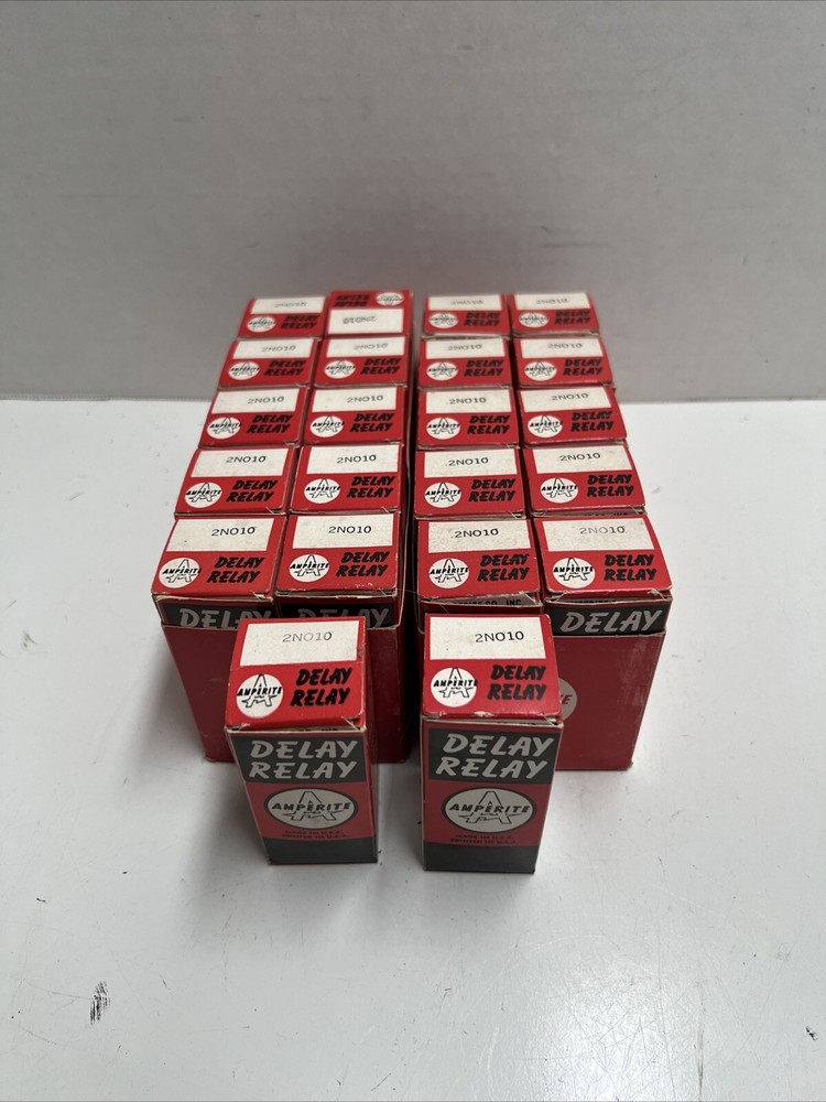 AMPERITE 2NO10 MINIATURE TIME DELAY RELAY * NEW IN BOX *