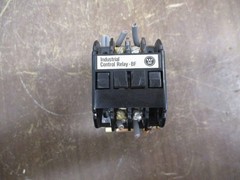 Westinghouse Control Relay BF11F Style: 765A949G01 120V Coil 10A 300V Used