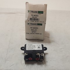 HVAC Fan Relay TRADEPRO® TP-90293 – Relay 24 VAC SPDT Item TP 90293 Trade Pro