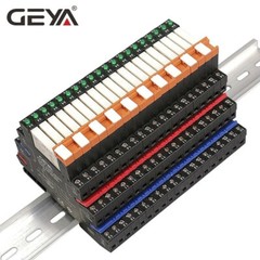 GEYA Slim Relay Module For PLC AC/DC24V Relay module Grey 6A 6.2mm thickness UL