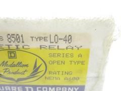 SQUARE D 8501LO40 SER. A 110/120V NSFS