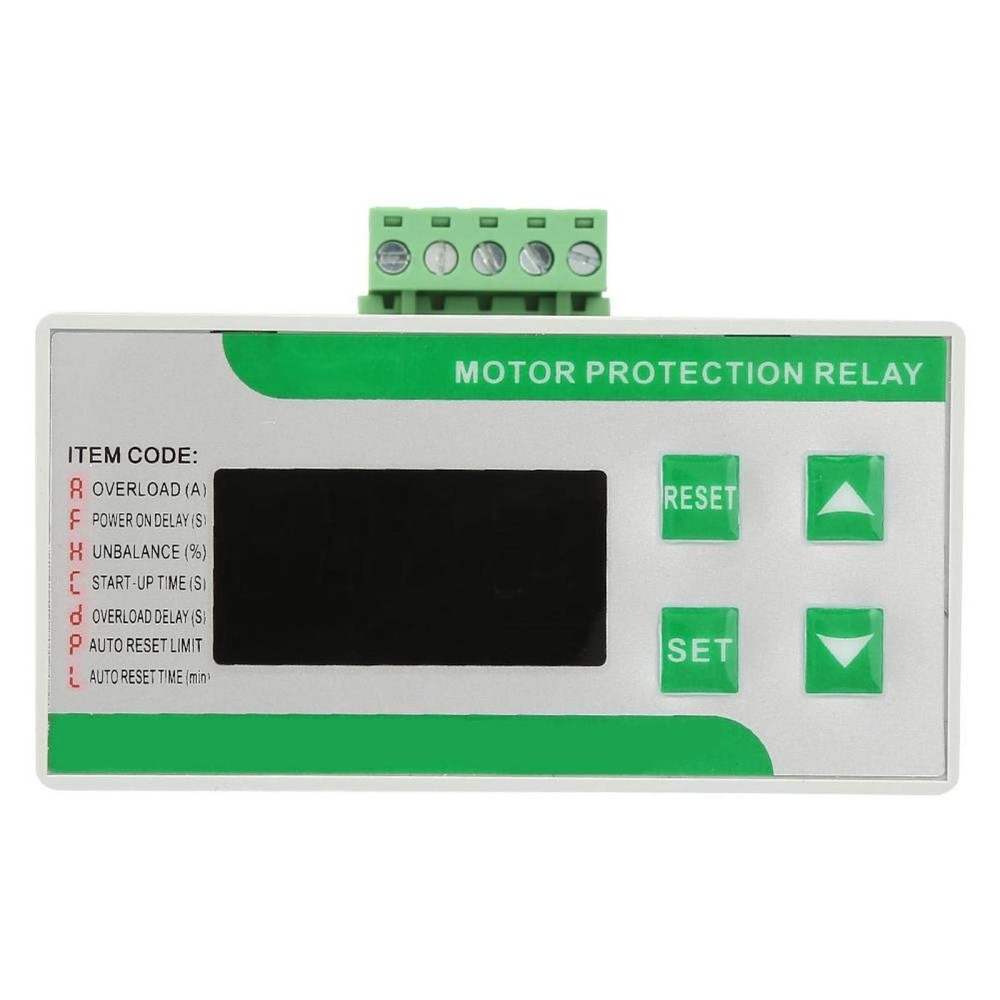 MDB-201Z Motor Relay Digital Electric Motor Protector Overload Phase Loss AC