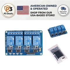 Compact 5V Relay Interface Board for DIY Electronics Projects – 10A Current