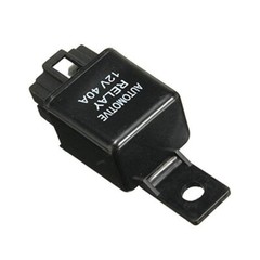 2X DC 12V 40A 40 AMP Car Auto Automotive Van Boat Bike 4 Pins SPST Alarm Relay