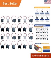 9038A Relay Bypass Switch Kit for Automotive Fuel Pumps Cooling Fans Window M…