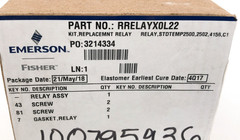 New Fisher Emerson RRELAYX0L22 Replacement Relay Kit Standard Temp