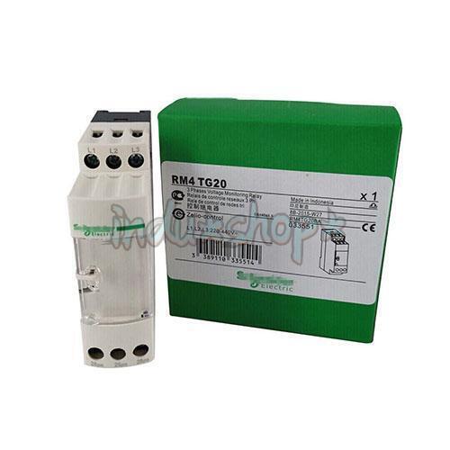 1pc New RM4 TG20 3 Phase Voltage Relay RM4TG20