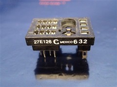 27E126 RELAY SOCKET UNUSED/SURPLUS CONDITION