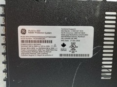 GE 850-EP5NNG5HNNAANGAPFB2ESNBN Multilin 850 Feeder Protection System.