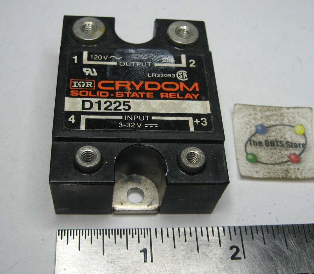 Solid State Relay SSR Crydom Model D1225 120V 25A – USED Qty 1
