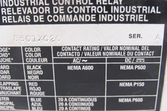 NEW SQUARE D 8501X020 CONTROL RELAY SER.A
