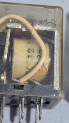 Lot of 2 Omron MY2-DC24 8-Pin DPDT Clear Case Plug-In Control Relays