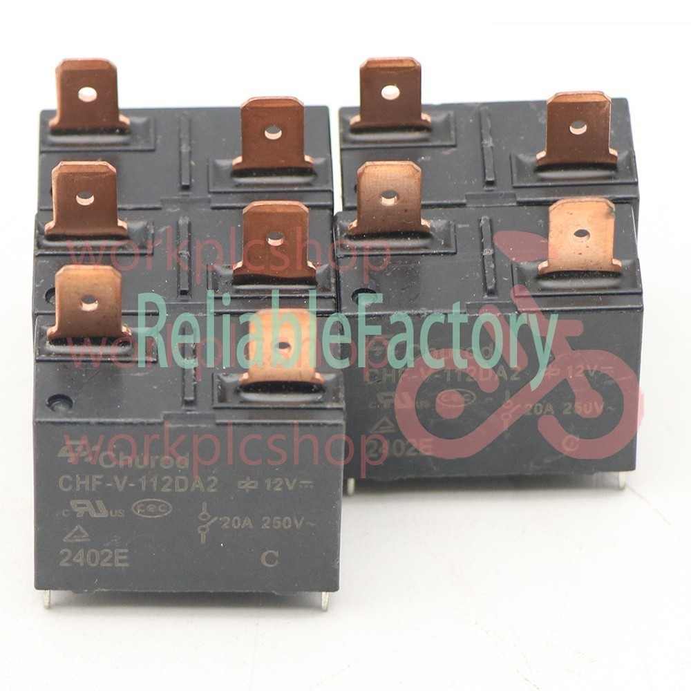 5PCS NEW CHUROD CHF-V-112DA2 Power Relay 12VDC 4Pin 20A 250V