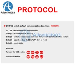 CH340 LCUS-1 TYPE-C Intelligent Control Switch Serial Port Relay Module