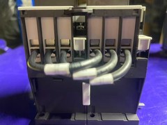 Eaton XTCE025C10 / XTCEXFCC22, DIL M25-10 M2-XHI22 LOT of 2 EA (4PCS) w/rail