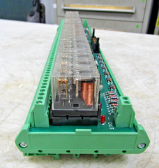 💥ASCO 24 CHANNEL RELAY MODULE 5600597 W/ 24 OMRON 24 VDC RELAYS G2R-1-S