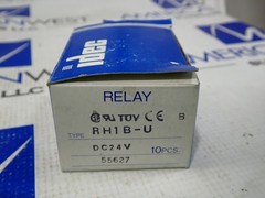 IDEC RH1B-U DC 24V RELAY 10A Box of 10