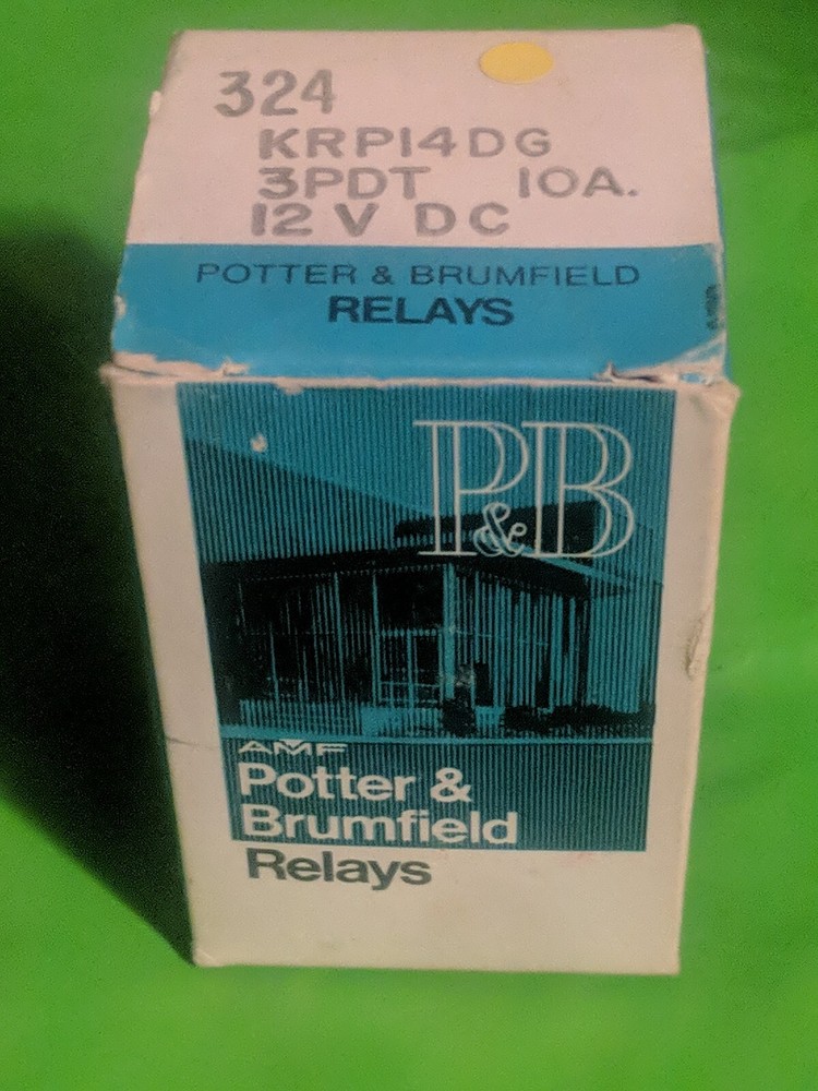 KRP14DG-12VDC POTTER BRUMFIELD RELAY