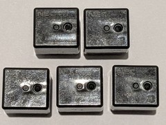 5 X NEC ET1-B3M1 Small Automotive Relay – 12 VDC SPDT 25 Amp Contacts – 12V Coil