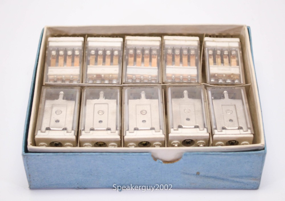 10 Pack – NOS JQX-13F 12 VDC 4Z Relays