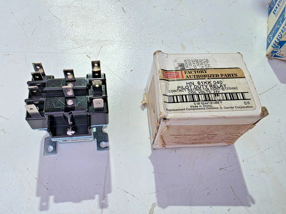 CARRIER PILOT DUTY RELAY HN 61KK 040 TYPE 91 RELAY