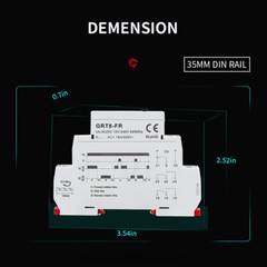 GEYA Digital Forward & Reverse Timer Relay Switch 16A AC/DC12V-240V For Motor