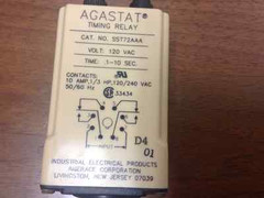 AGASTAT – Timing Relay – Catalog #SST72AAA – (120VAC) – with 8-Pin Base