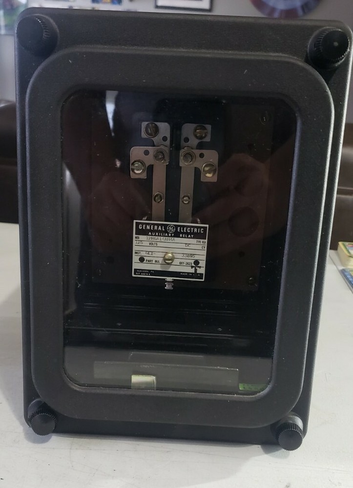 General Electric Auxiliary Relay 12hga14ah4a