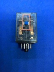 OMRON MK2P-S Coil Mechanical Indicator Push-to-Test Octal Socket Relay