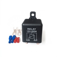 12V 120A Split Charge Relay 2 Pin for Car Automotive Starter Switch +2 Terminals