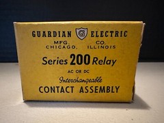 Guardian Electric Series 200 Relay Contact Assembly
