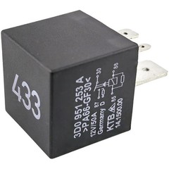 2-Pack 3D0951253A 433 Relay – 30A 12VDC 5-Pin SPDT Automotive Relay – Compatible