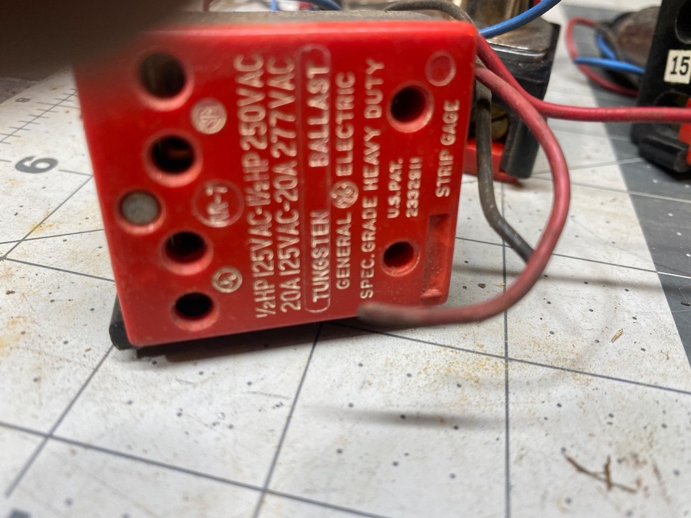 One GE Heavy Duty Control Relay # RR7