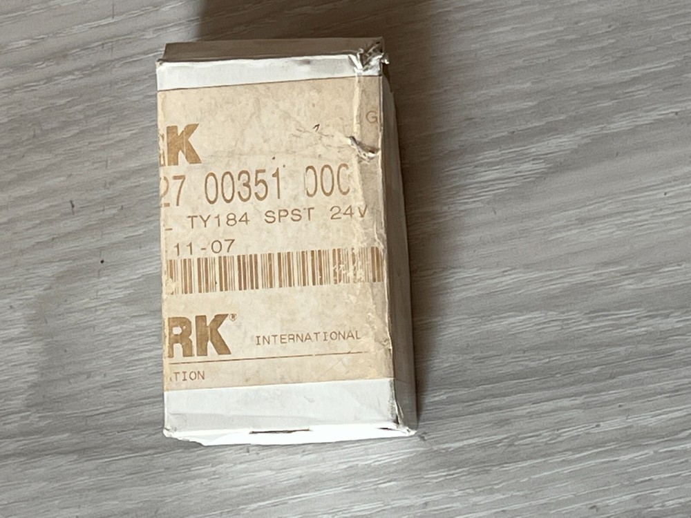 New York 027 00351 000 Relay – TY184 – SPST 24V