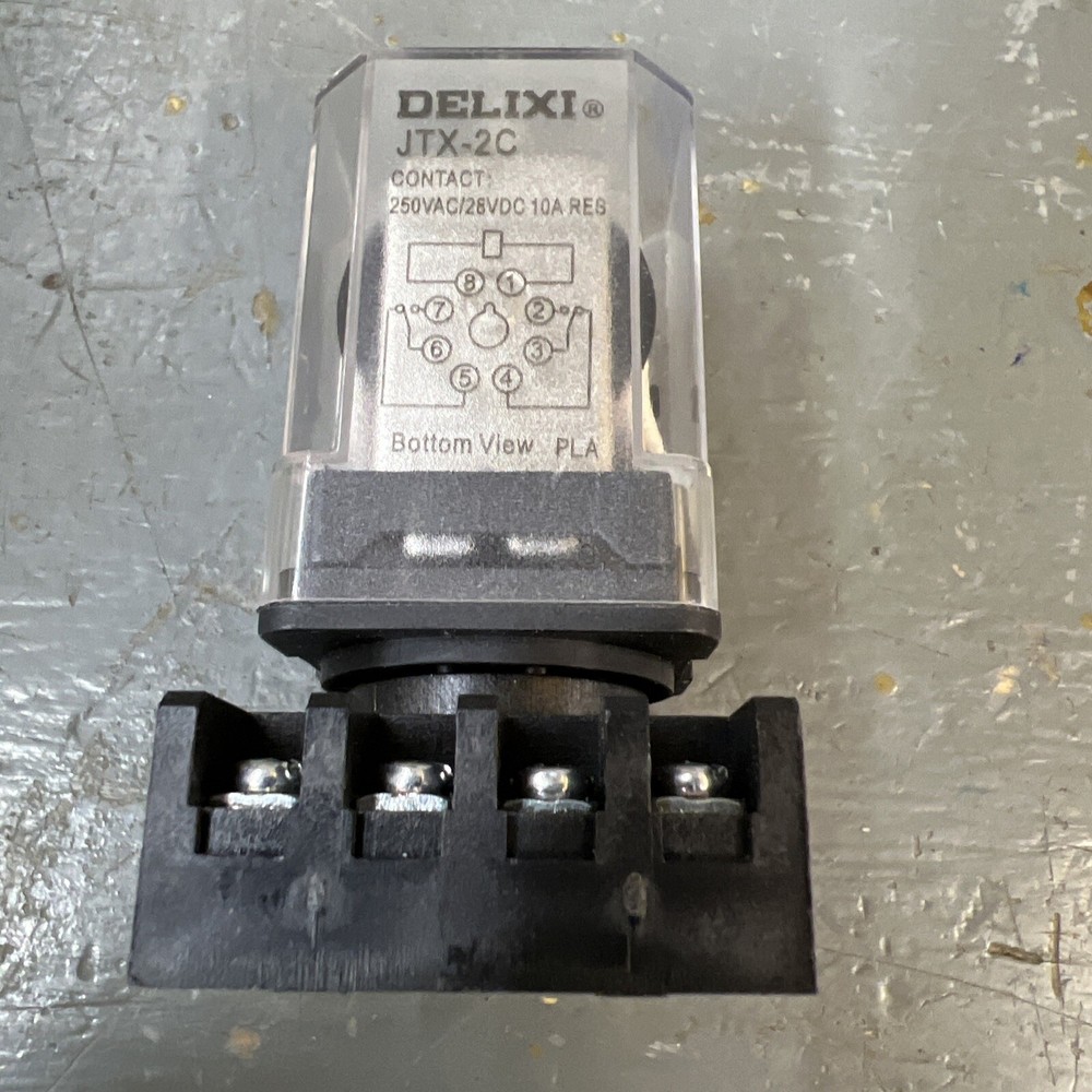 1PC DELIXI JTX-2C AC220V relay New