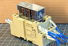 Omron P7S-14F Socket With G7S-4A2B DC24V Relay WORKING PULL [B6Y2] #19