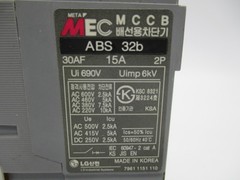 MEC ABS32B 600VAC 15A NSNP