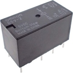 OMRON G5V-2 5VDC Mini Signal Relay, 2-Poles