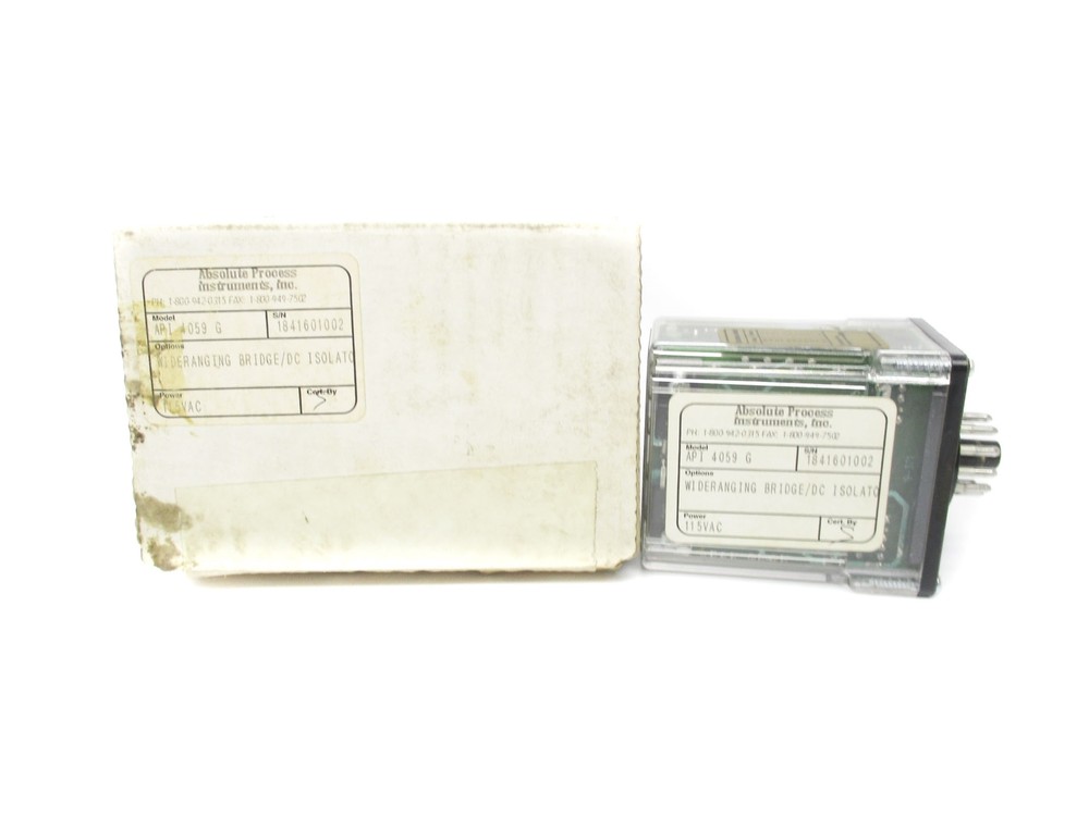 ABSOLUTE PROCESS INSTRUMENTS API4059G 115VAC NSMP