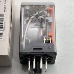 Eaton D3RF2A DPDT OCTAL Relay Full Feature Brand New In Box