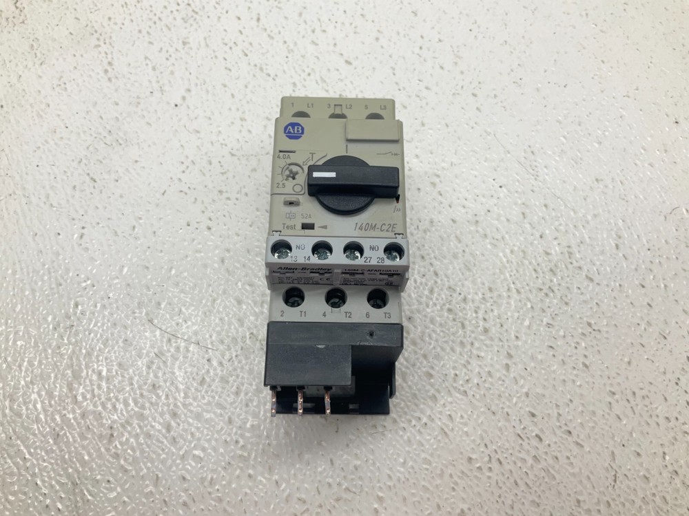 Allen Bradley 140M-C2E-B40 2.5-4 Amp Motor Circuit Protector Ser. B 140M (TSC)