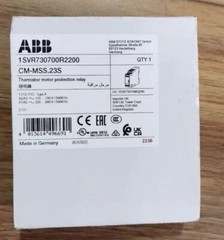 1pc ABB CM-MSS.23S Thermistor motor Protection relay 110-130VAC , 220-240VAC