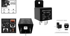 Versatile 12V 40A Auto Relay Switches – Perfect for Cars, Motorcycles & Boats